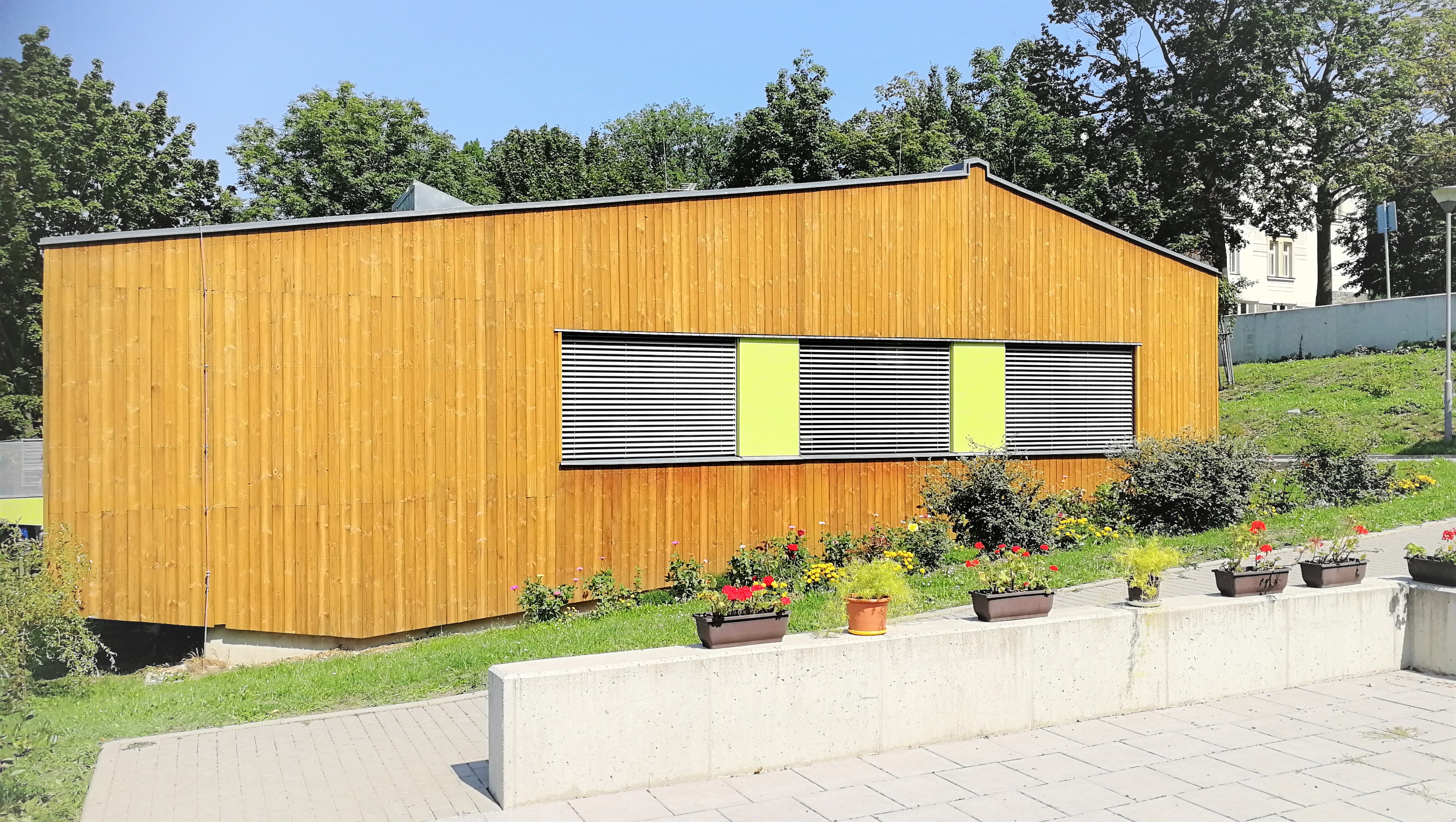 Building houses for handicapped community in Lužice, Uničov & Šternberk