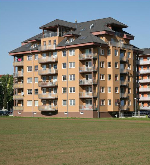 Apartment buildings, street Krasická, Prostějov